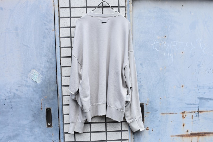 stein/シュタイン】20SS DIVIDE SLEEVE V NECK SWEAT緊急入荷[2020.04  