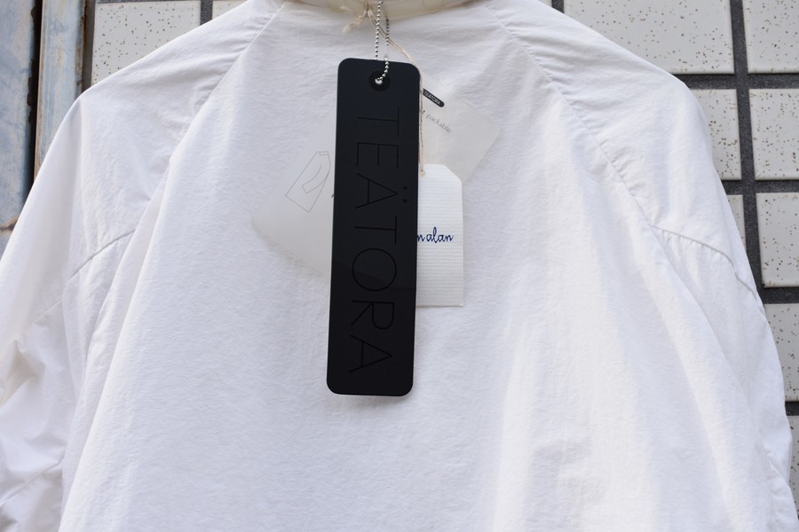 TEATORA/テアトラ】LAPTOP TEEなど”PACKABLE”シリーズ入荷致しました 