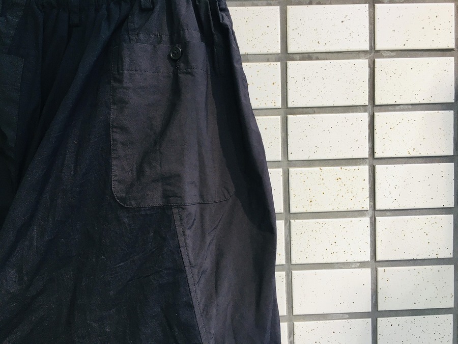 ヨウジヤマモトプールオム　ウールギャバサルエルパンツ ヨウジヤマモト プールオム 25SS WOOL GABARDINE LEFT SIDE