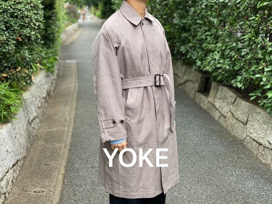 YOKE 20ss DOWNSIZING BAL COLLAR COAT