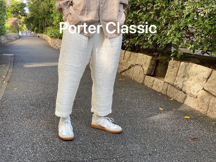 美品 Porter Classic SASHIKO LINEN PREMIUM