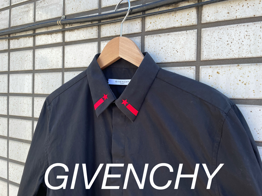 GIVENCHY／ジバンシィ／刺繍シャツ