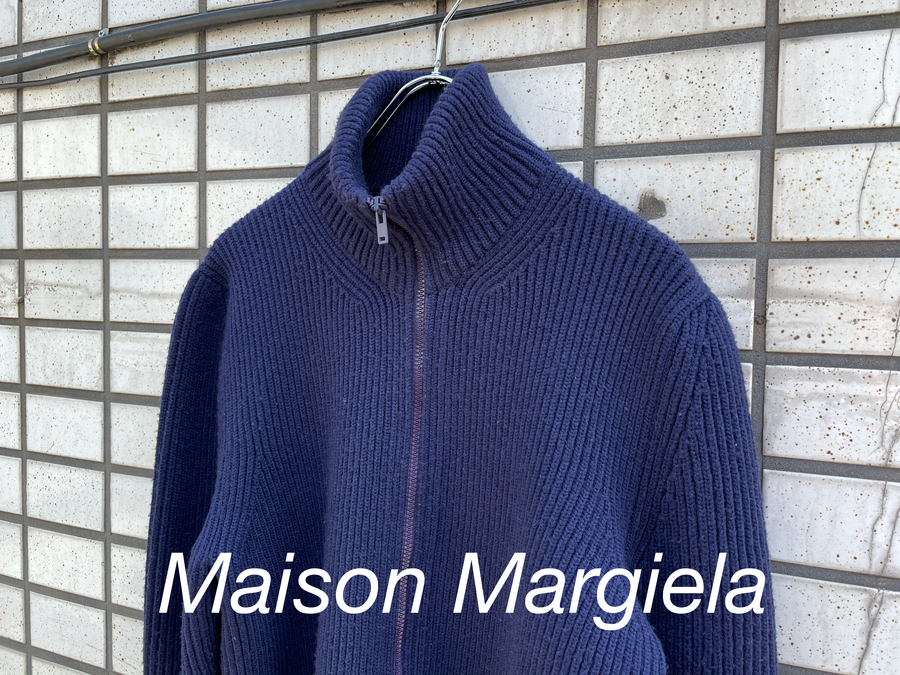 Maison Margiela メゾンマルジェラ ジップアップニット/ドライバーズ