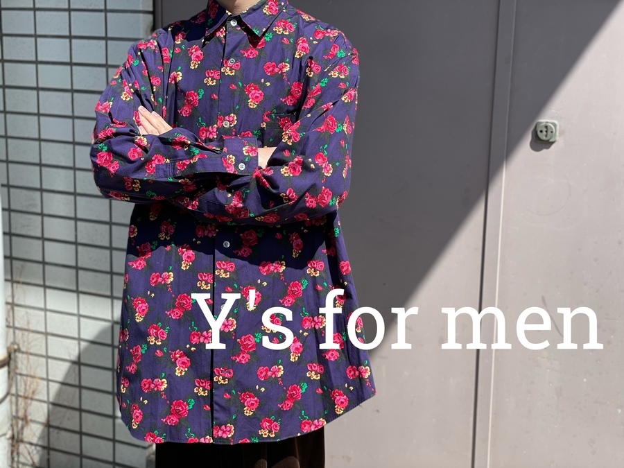 ドメスティックブランド【Y's for men/ワイズフォーメン】より90's 花 ...