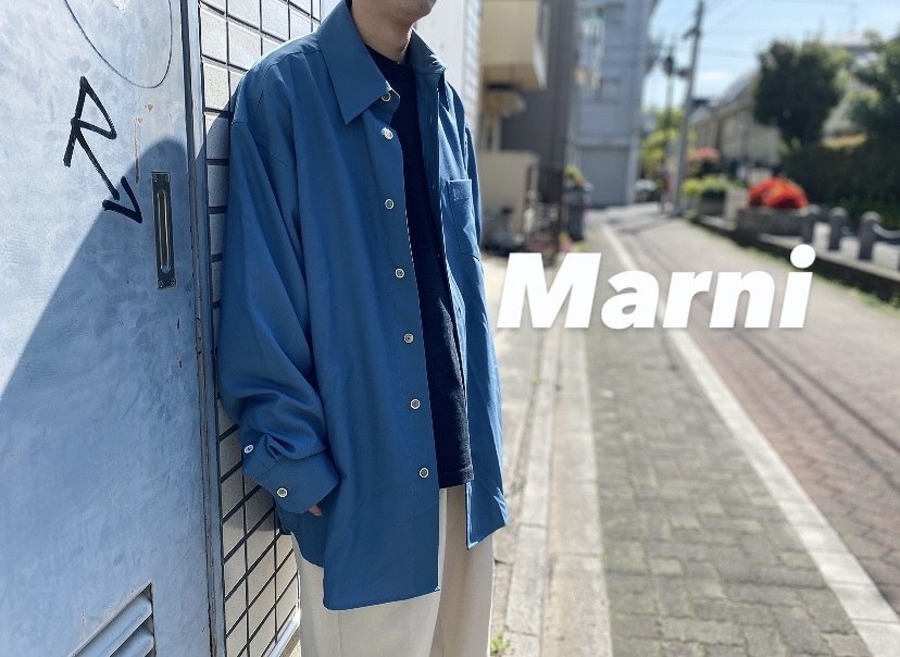 インポートブランド【MARNI／マルニ】よりオーバーサイズシャツを買取 ...