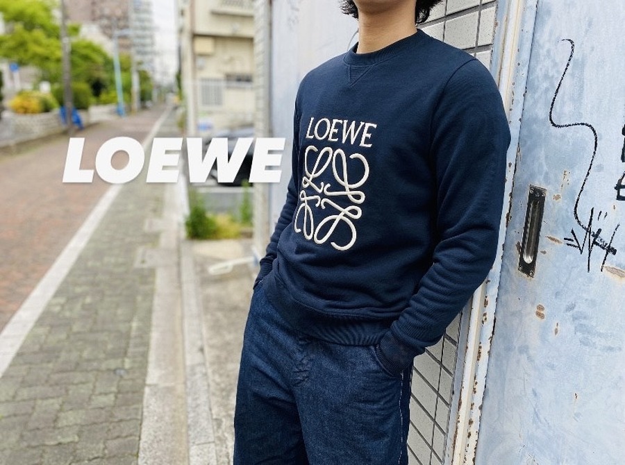 LOEWE アナグラム スウェット ブラック*-