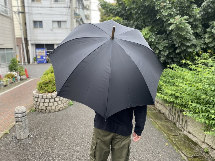 スウェインアドニーブリッグ Paul Smith アンブレラ 雨傘 黒-