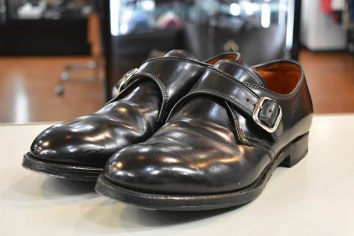 ALDEN(オールデン)】コードバンモンクストラップシューズ買取入荷
