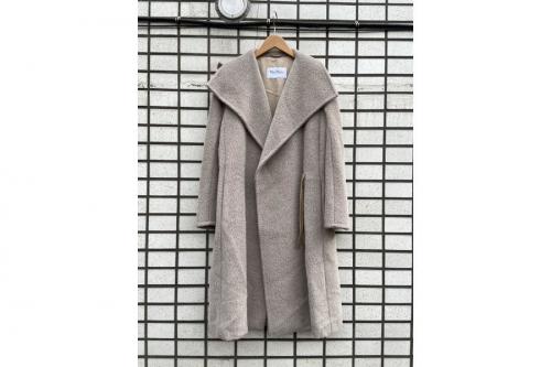Max Mara/マックスマーラ】よりアルパカウールラップコートが入荷して