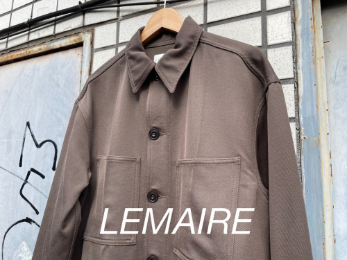 【LEMAIRE/ルメール】よりシャツジャケットが入荷です！[2021.01 