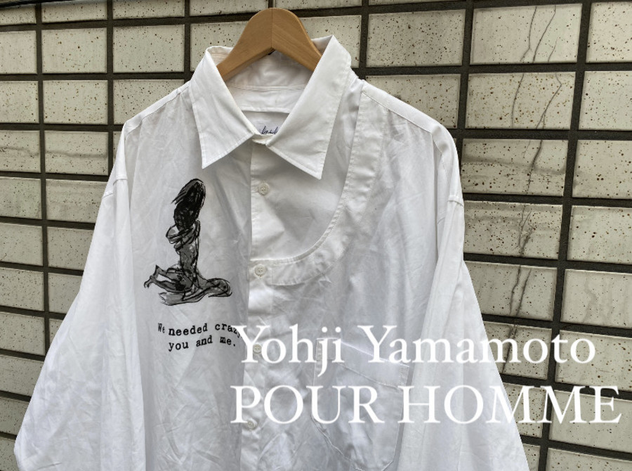 Yohji Yamamoto Pour Homme/ヨウジヤマモトプールオム】よりWE