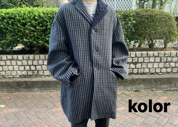 20AW kolor Knit Docking Coat（未使用】20AW kolor カラー