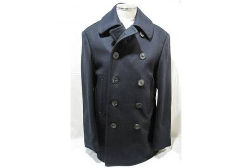 RRLダブルアールエル ウールPコート XS ネイビー10ボタン13スター RRL ダブルアールエル 10BUTTON 13STAR WOOL P-COAT 10ボタン13スター