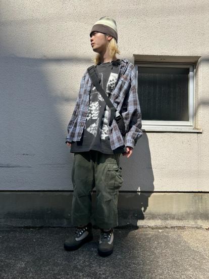 【M.C.Escher/エッシャー】ヴィンテージプリントTシャツを使用したスタイリングをご紹介