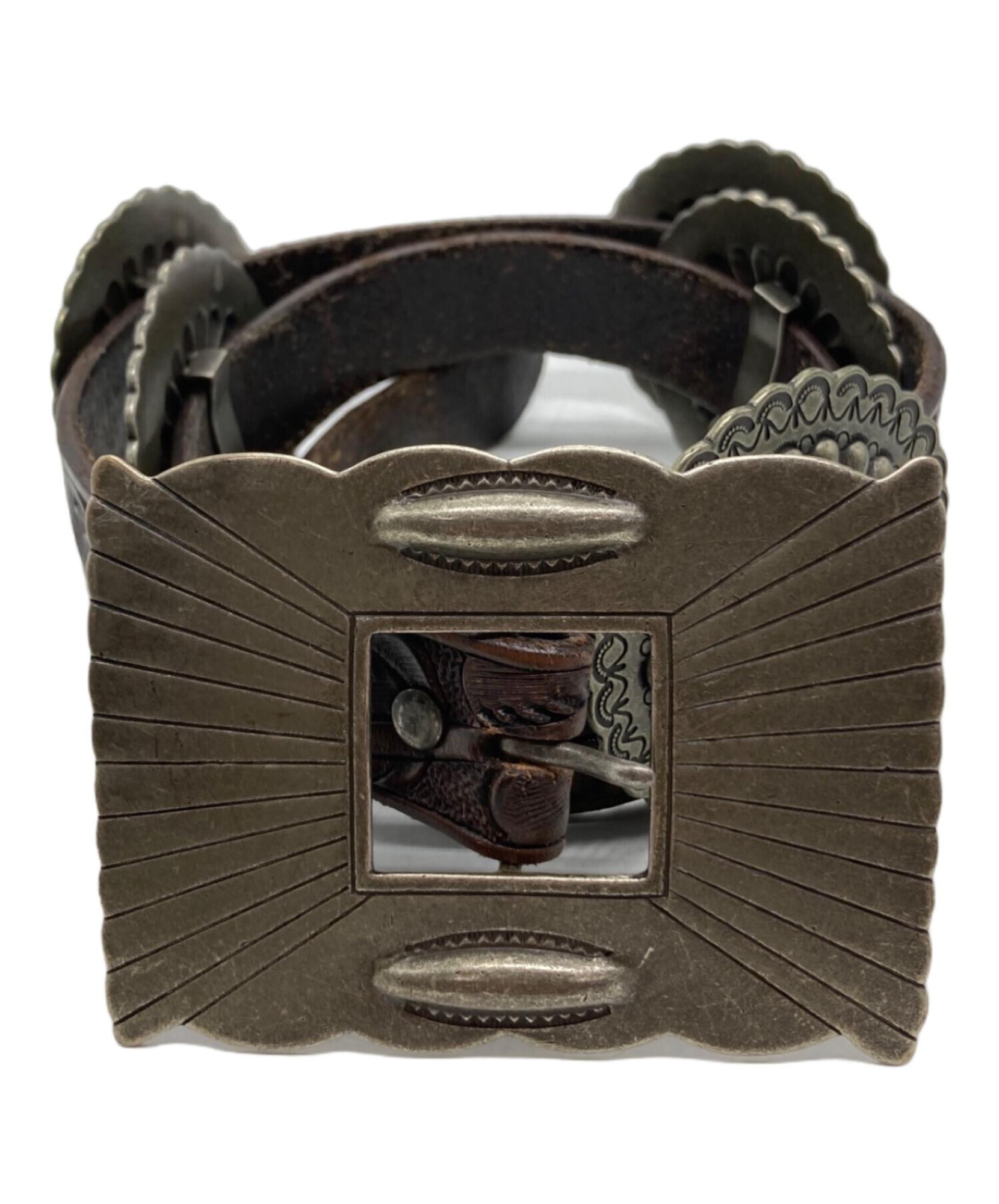RRL / ダブルアールエル】leather concho belt | ヴィンテージの魂を
