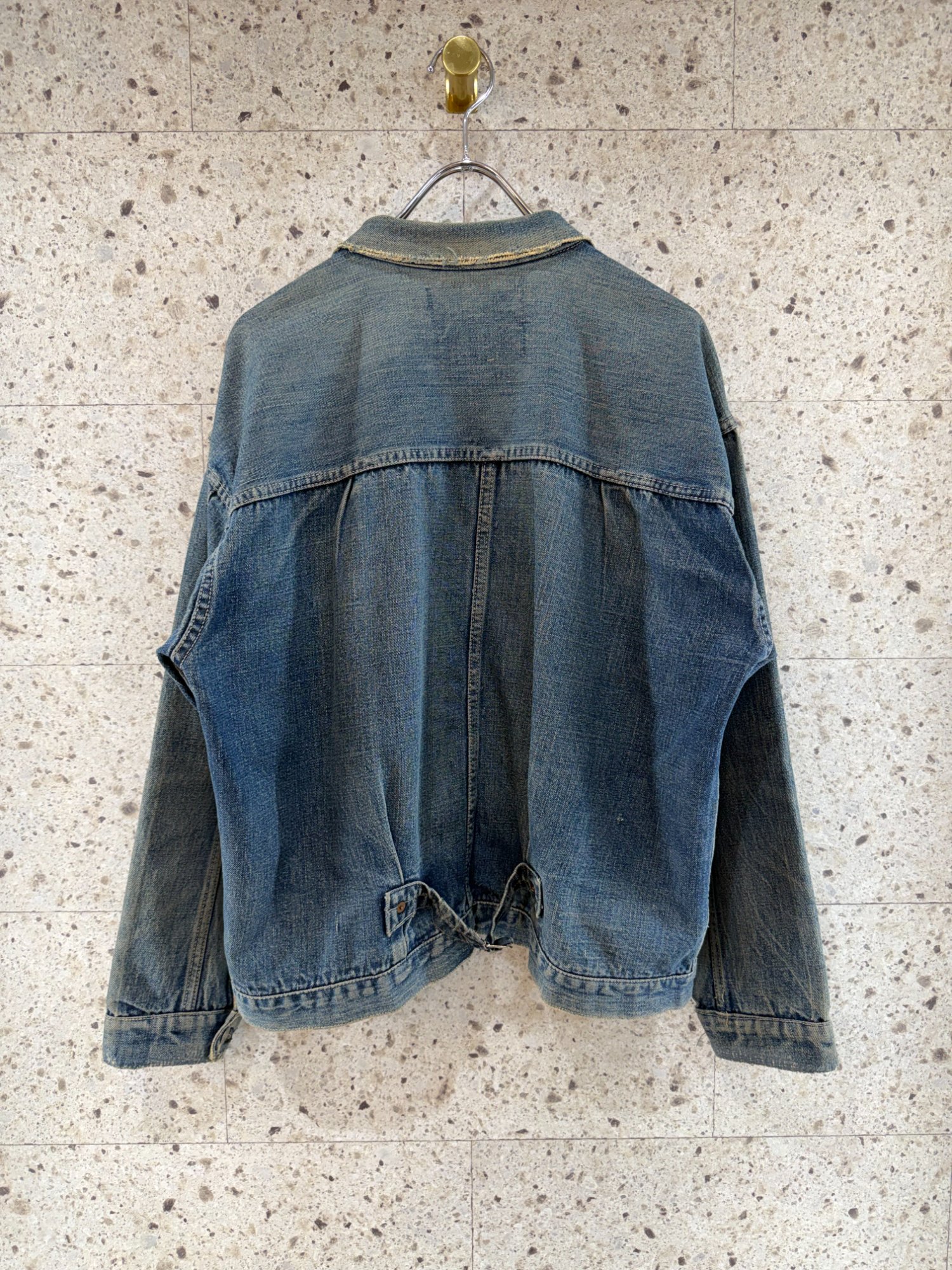 幻の一着】1940年代 LEVI'S 506XX 1st デニムジャケット｜針ありシンチ