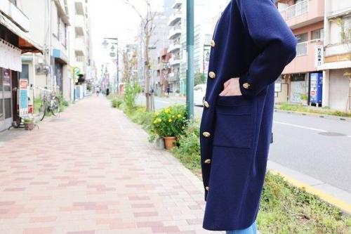 コートのカーディガン