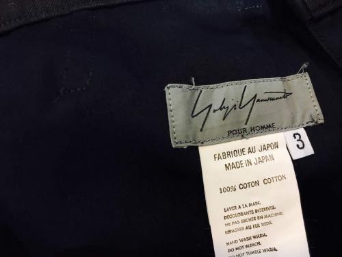 Yohji Yamamotoのヨウジヤマモト