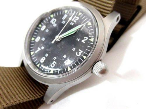 ミリタリーウォッチの自動巻き