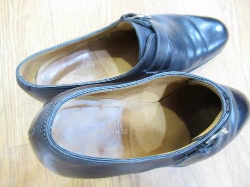 ローファーのブーツ