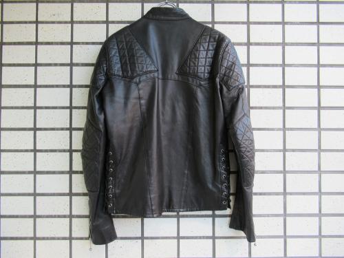 ライダースのレザー