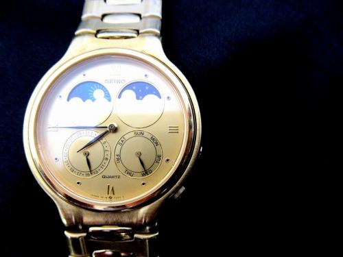 セイコーの7F18-7000　時計