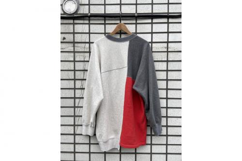 カラービーコンの19A/W パッチワークスウェット