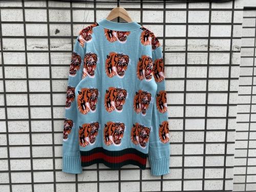 GUCCI グッチ　ボーダー　カーディガン GUCCI(グッチ) ストライプウールブレンドボーダーカーディガン