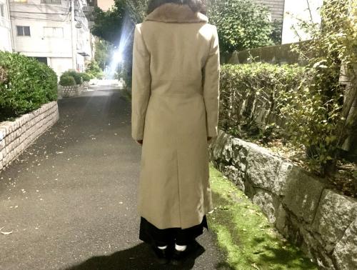 フォクシー ブティックのヌートリアファーカシミヤコート