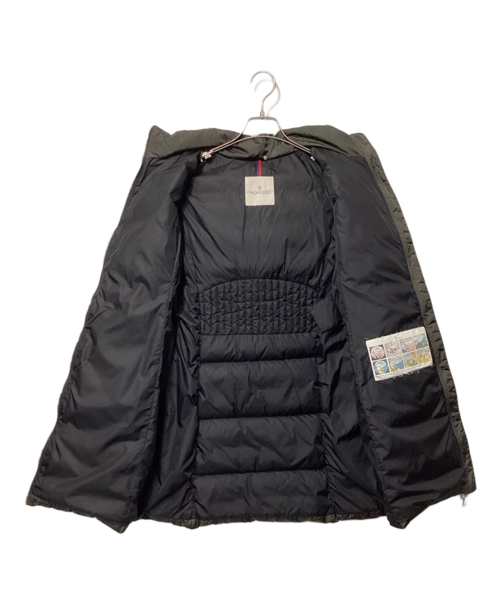 【極美品】モンクレール ダウンコート OROPHIN 2way ブラック 1 MONCLER（モンクレール）の「モンクレール MONCLER オロフィン OROPHIN