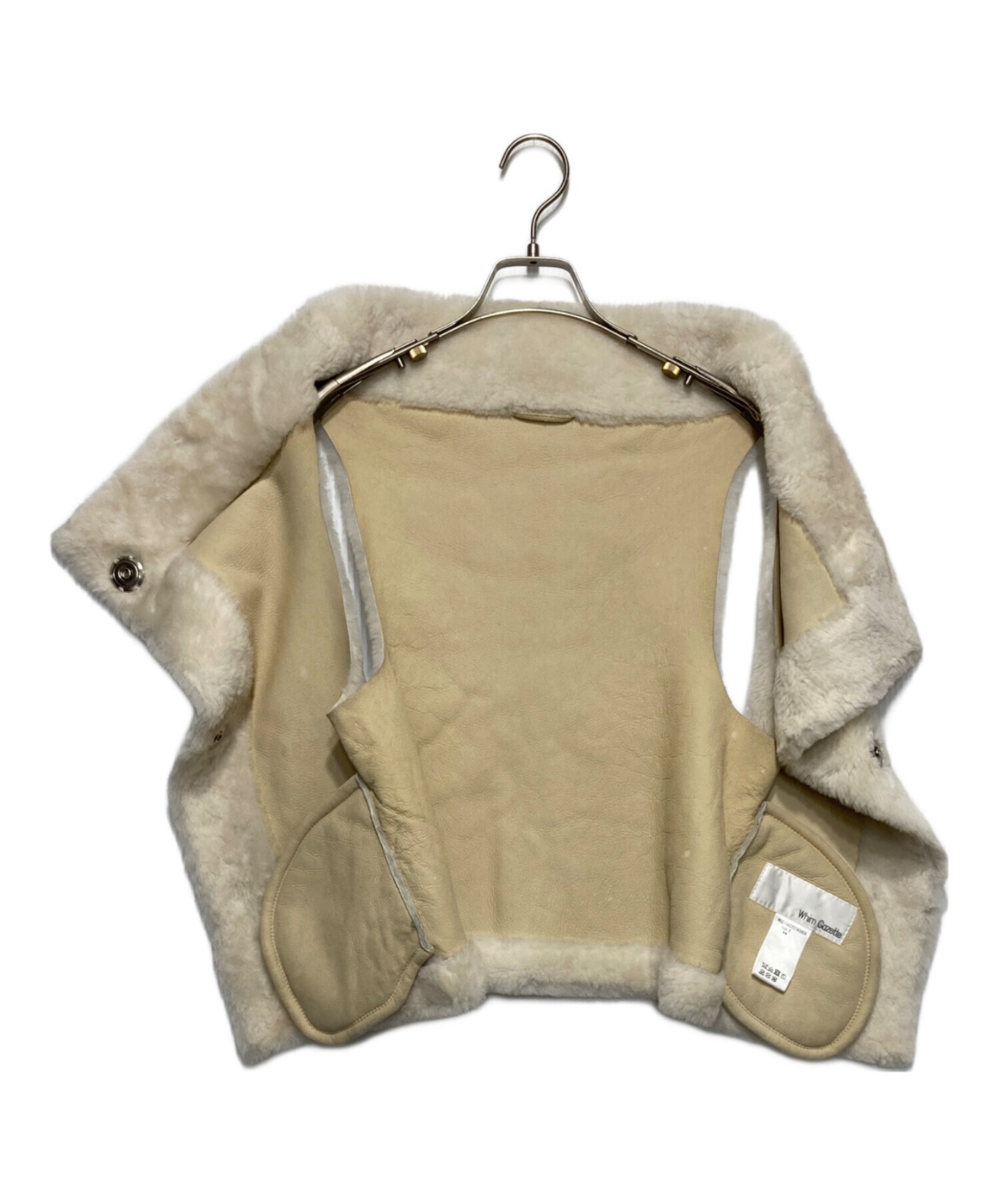 Whim Gazette / ウィムガゼット】ムートンベスト | 15周年