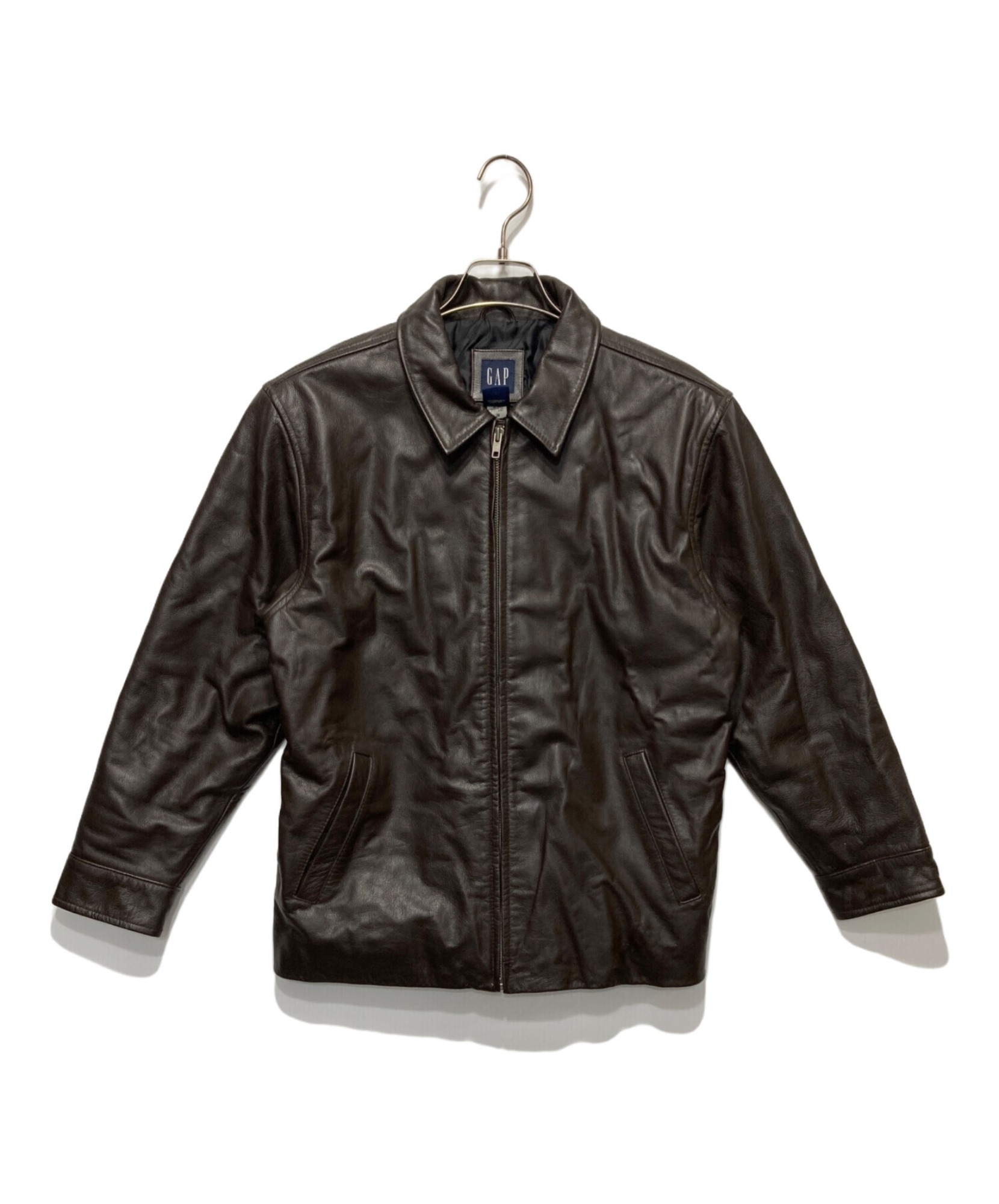 90's レザージャケット本革 オールドギャップ XL GAP / ギャップ】オールドレザージャケット | 90sの空気感を纏う、エモ