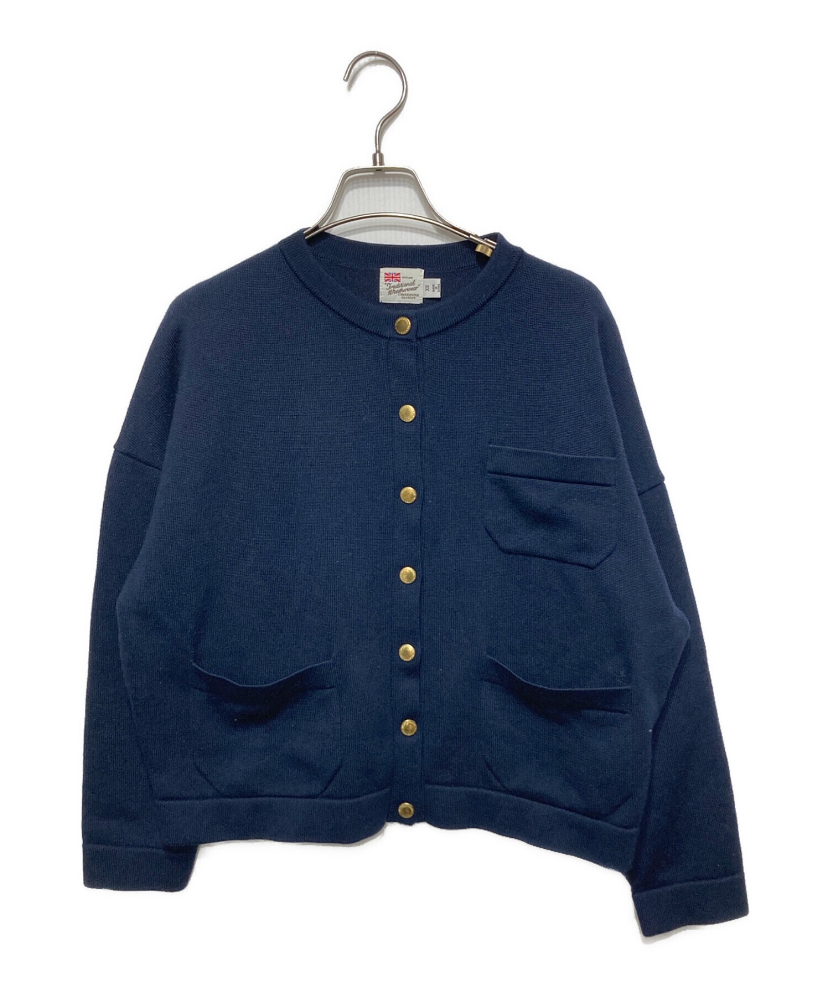 Traditional Weatherwear ARKLEY KNITネイビー ARKLEY KNIT アークリー ニット｜ネイビー×ブラック｜ウィメンズ