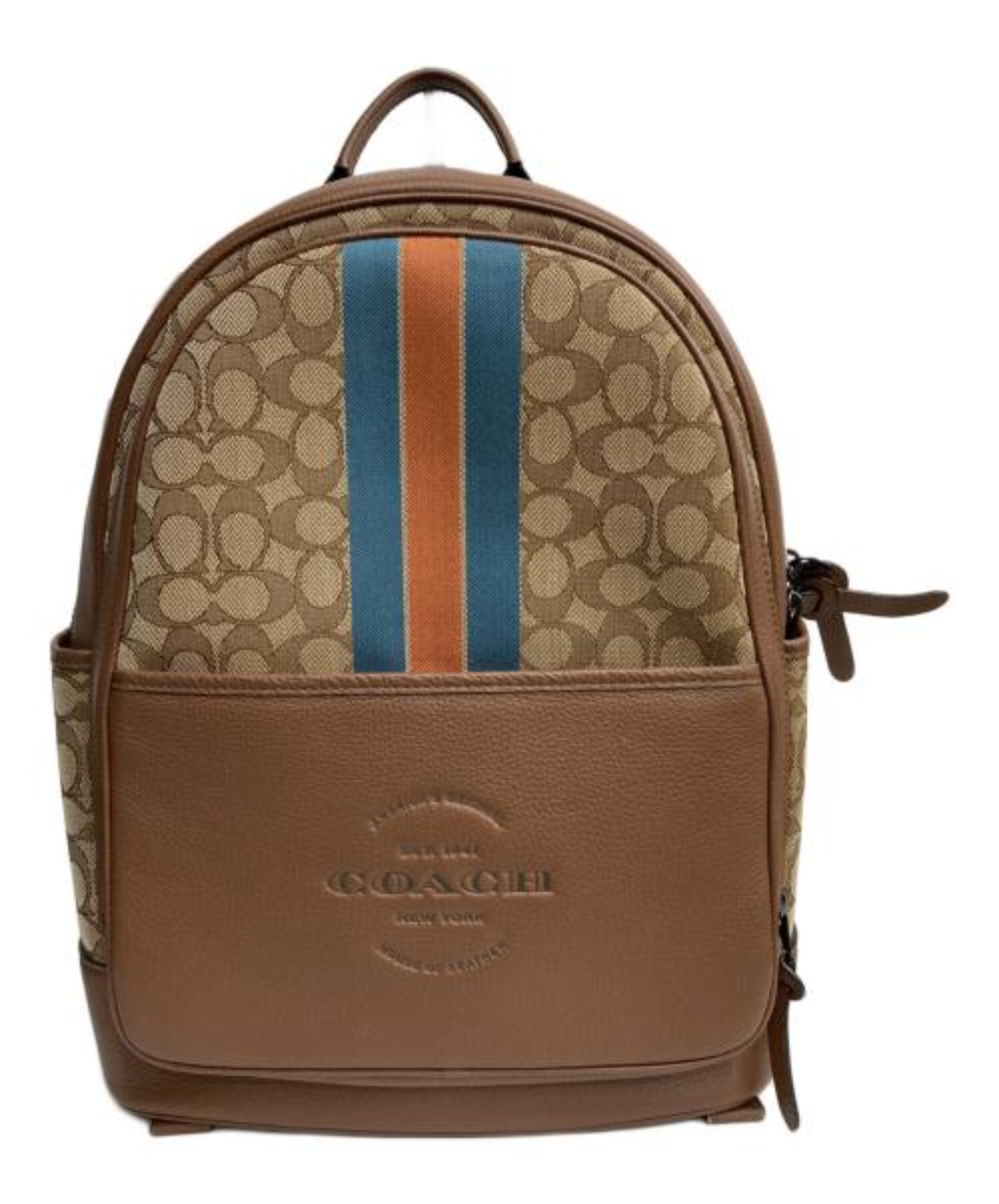 COACH / コーチ】トンプソン バックパック シグネチャー ジャカード 
