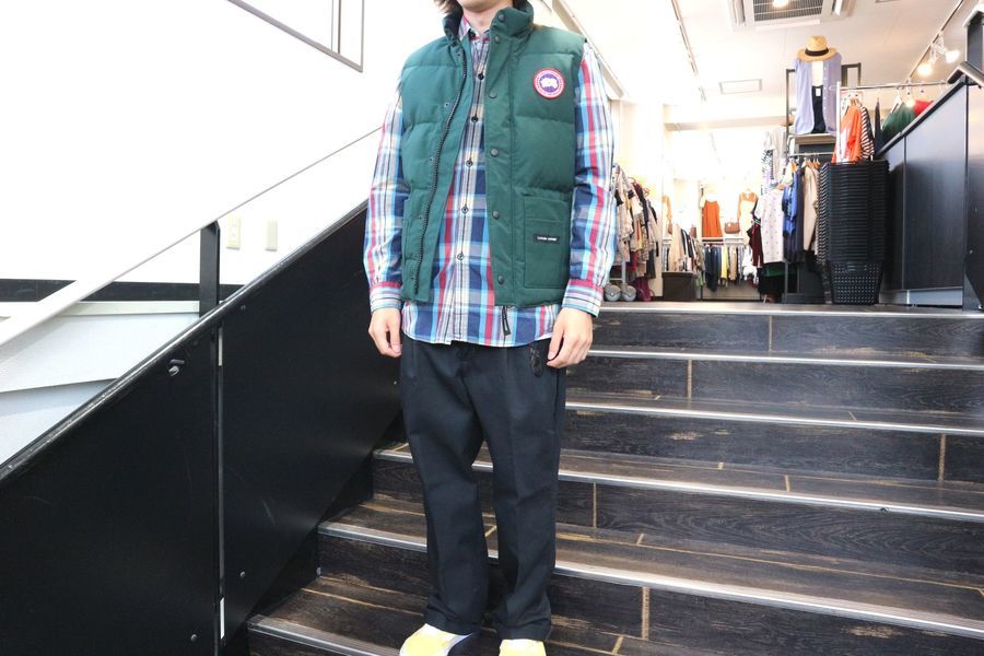 CANADA GOOSE/カナダグース】未使用品のダウンベストが入荷しました