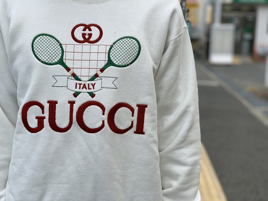 GUCCI テニスモチーフ トレーナー24m
