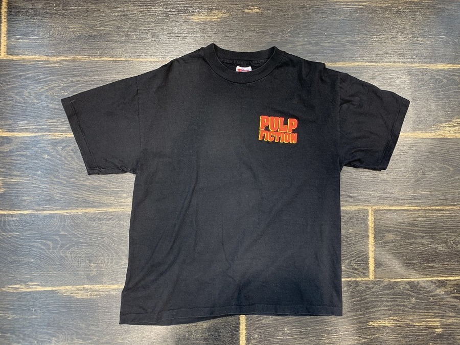 けられる VINTAGE ヴィンテージ 90s PULP FICTION パルプフィクション ロンT 長袖Tシャツ ヴィンテージ ムービーT