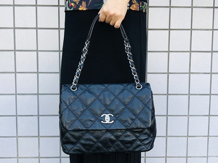 CHANEL/シャネル＊】チェーンバッグ マトラッセ 17631206「Calfskin