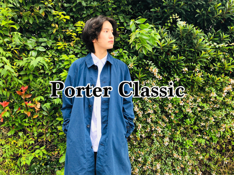 Porter Classic WEATHER SUMMER COAT NAVYジャケット/アウター