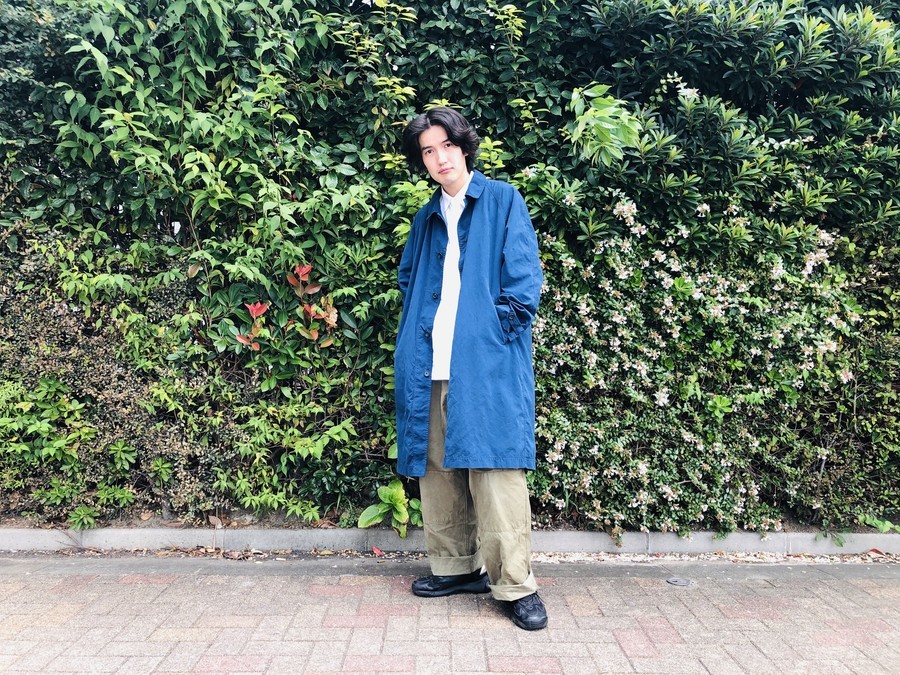 Porter Classic WEATHER SUMMER COAT NAVYジャケット/アウター