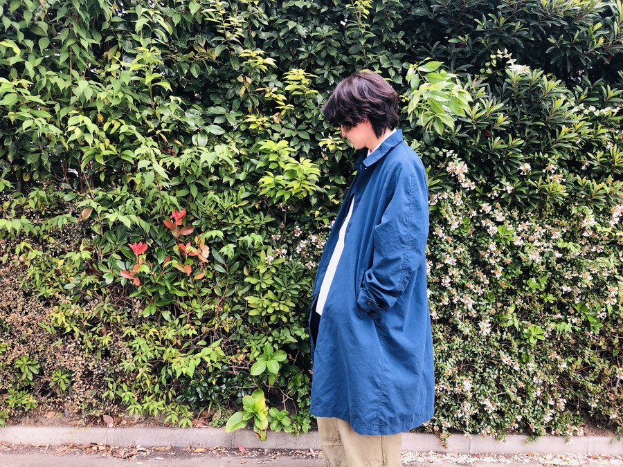 Porter Classic WEATHER SUMMER COAT NAVYジャケット/アウター