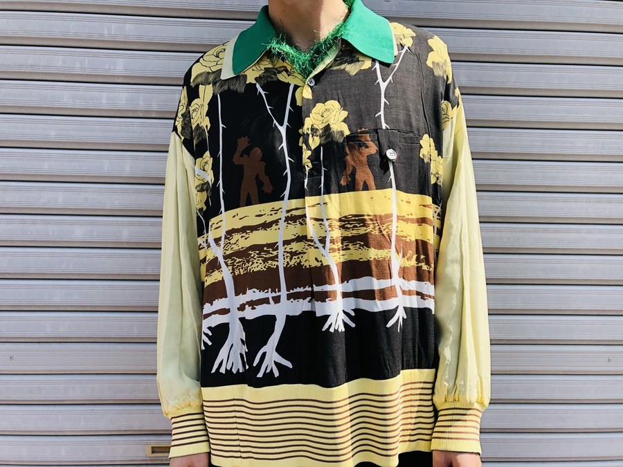 UNDERCOVER (アンダーカバー) バラ＆アニマルモチーフリバーシブルPO 