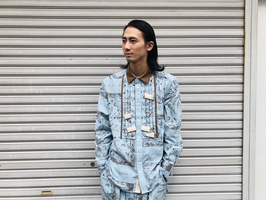 sacai 20aw dr.wooコラボシャツ