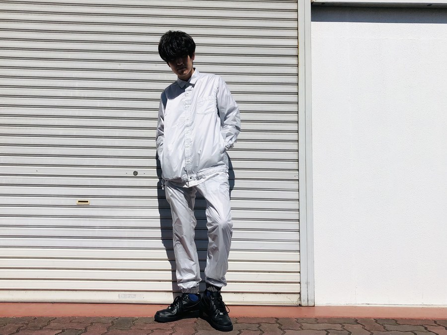 sacai(サカイ) ナイロンシャツジャケット＆パンツ 19-02048M 19-02050M 