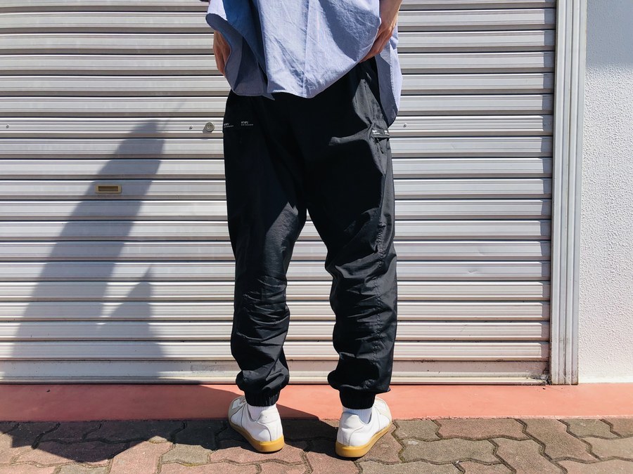 WTAPS TRACKS TROUSERS POLY. TAFFETA