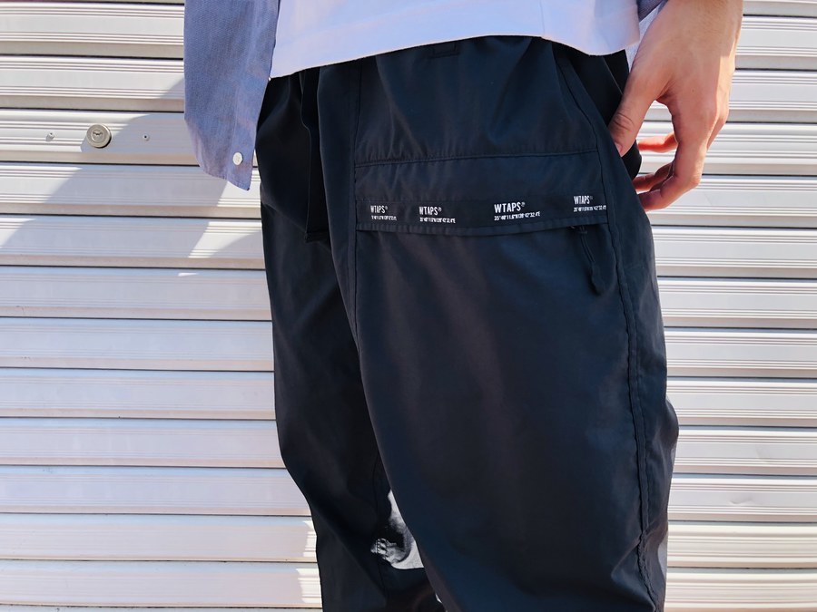 wtaps  TRACKS TROUSERS 19ss M BLACK