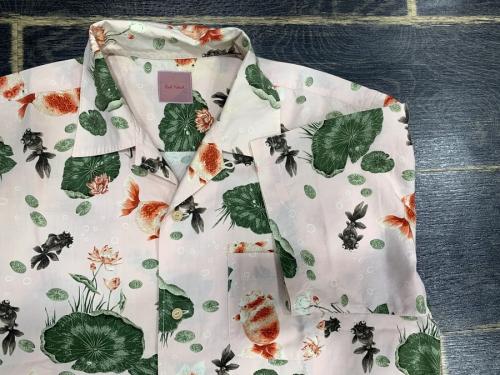 ✨希少✨カールヘルム　花柄シャツ L コットン 黒 総柄 ピンクハウス BOYS Karl Helmut シャツ L PINK HOUSE カールヘルム - メルカリ