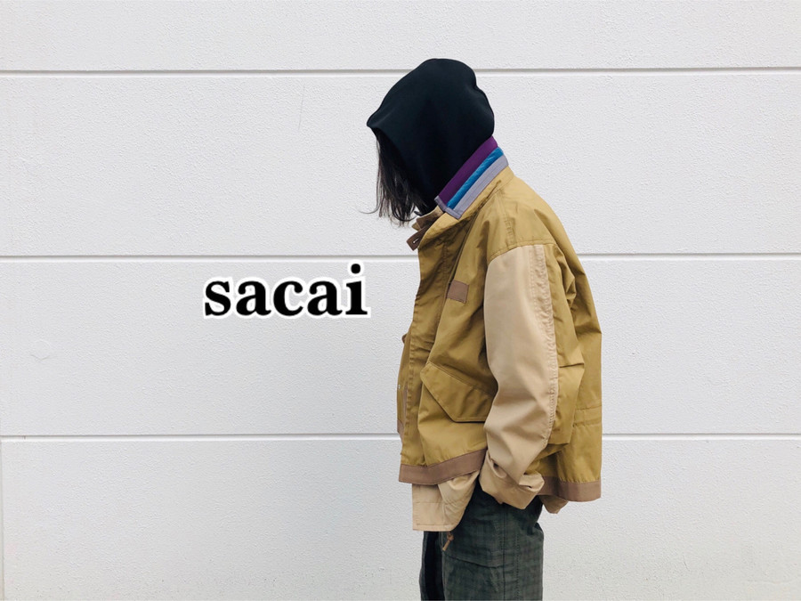 20SS＊sacai (サカイ)】ファブリックコンボジャケット Fabric Combo