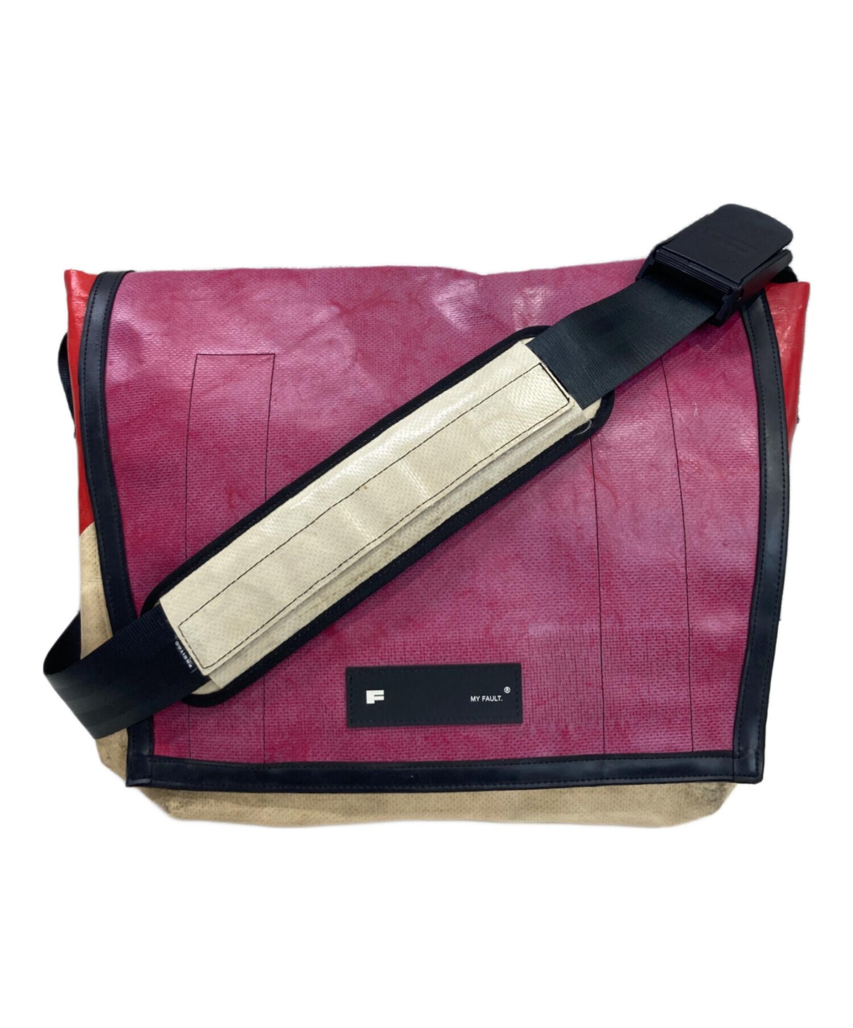 FREITAG dragnet メッセンジャーバッグ ピンク FREITAG / フライターグ】F712 DRAGNET F-CUT | 世界に一つだけの表情