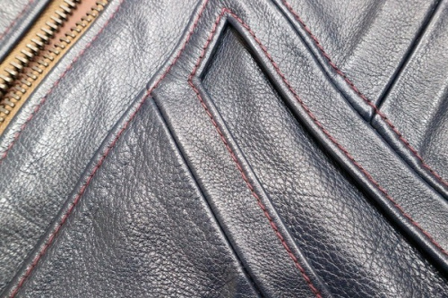 レザージャケットの北花田